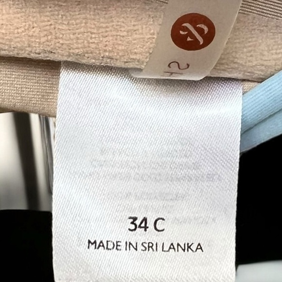 🌻NWOT Shade & Shore light blue Twist-Front keyhole Bikini Top Size 34C - Picture 6 of 9